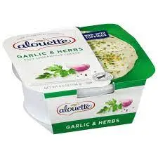 garlic herb cheese spread alouette
